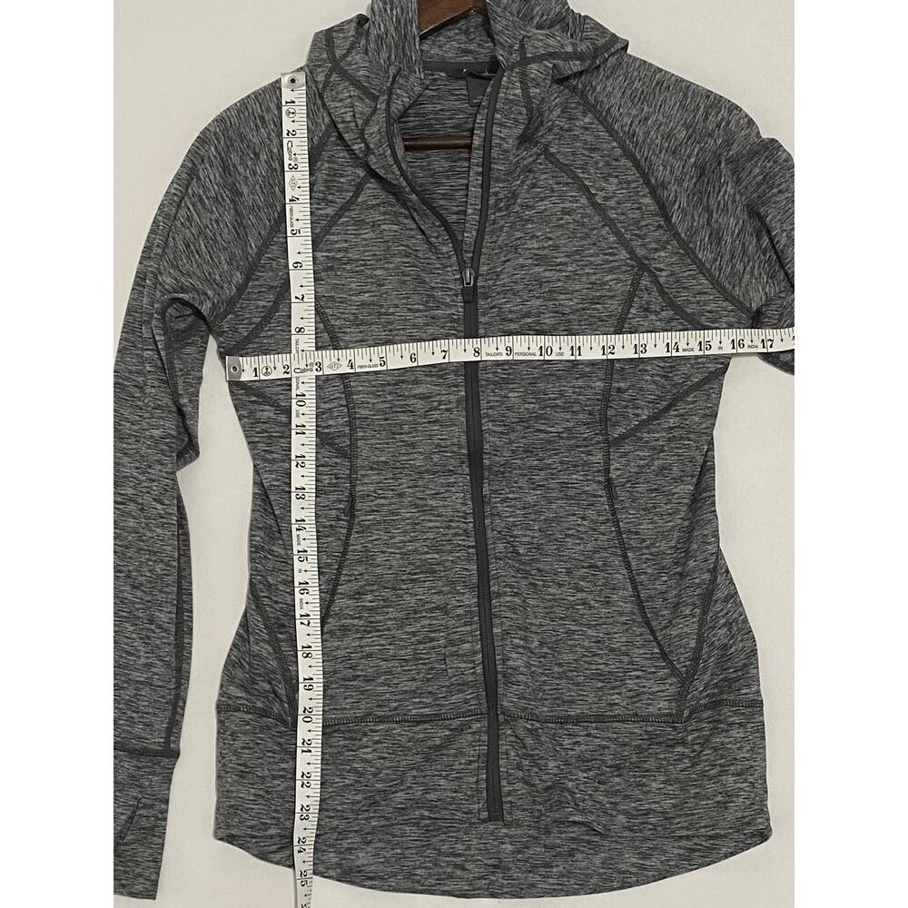 Eddie Bauer Women's Active Wear Hoodie Jacket Full Zip Heather Gray Size S - Picture 3 of 8